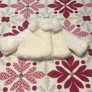 Janie and Jack Faux Fur Coat